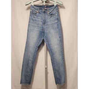 Gap High Rise Light Skinny Jean
